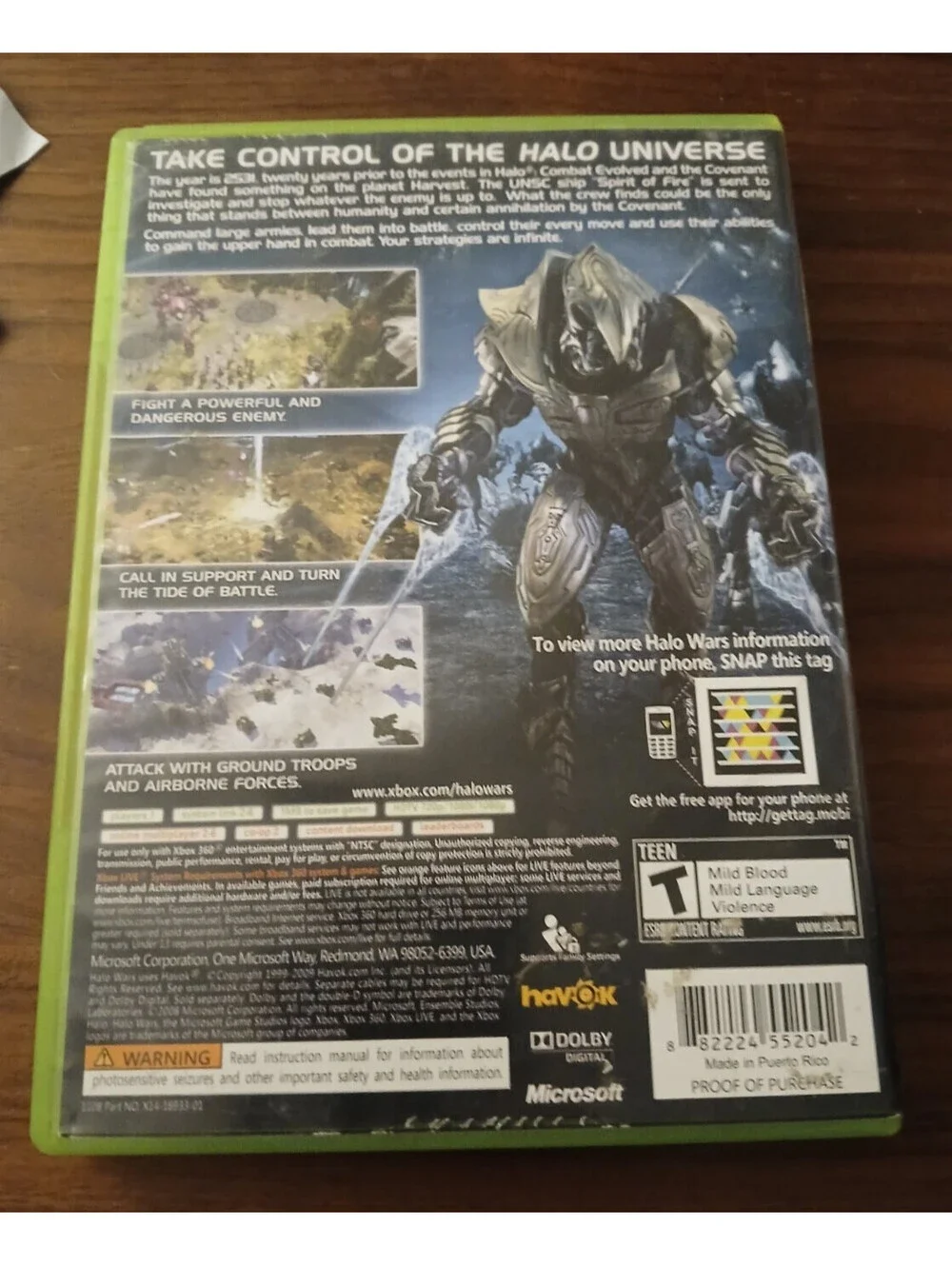 Halo Wars (Xbox 360, 2009)